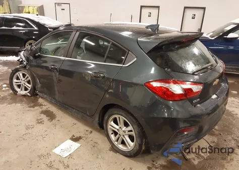 2018 Chevrolet Cruze Lt Manual from USA, damaged, VIN 3G1BD6SM0JS592535